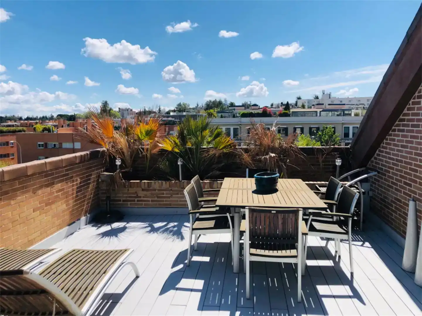 Terraza de Dúplex en venta en Madrid con Aire acondicionado y Piscina