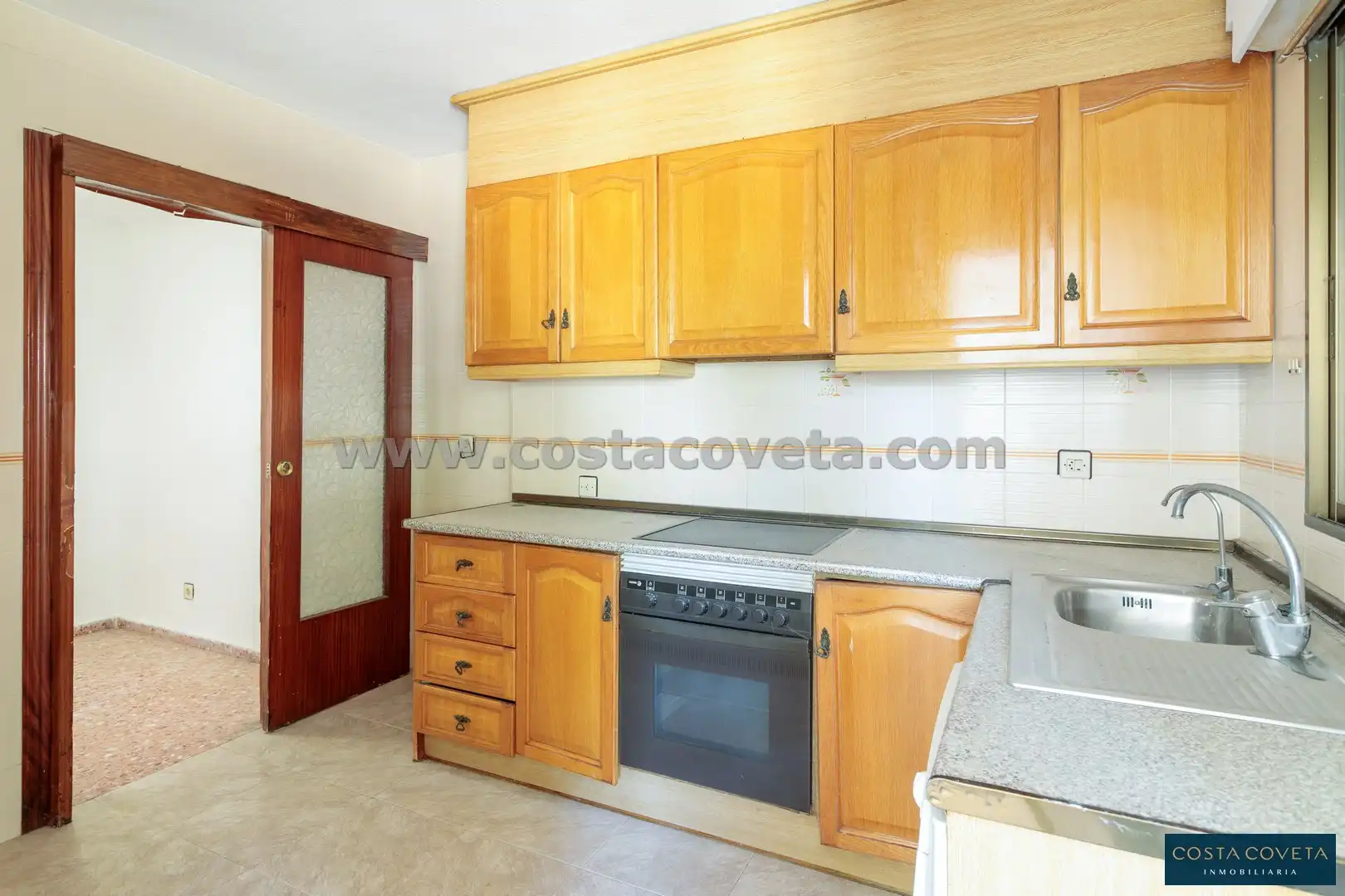 Cuina de Apartament en venda en Villajoyosa / La Vila Joiosa amb Terrassa i Balcó