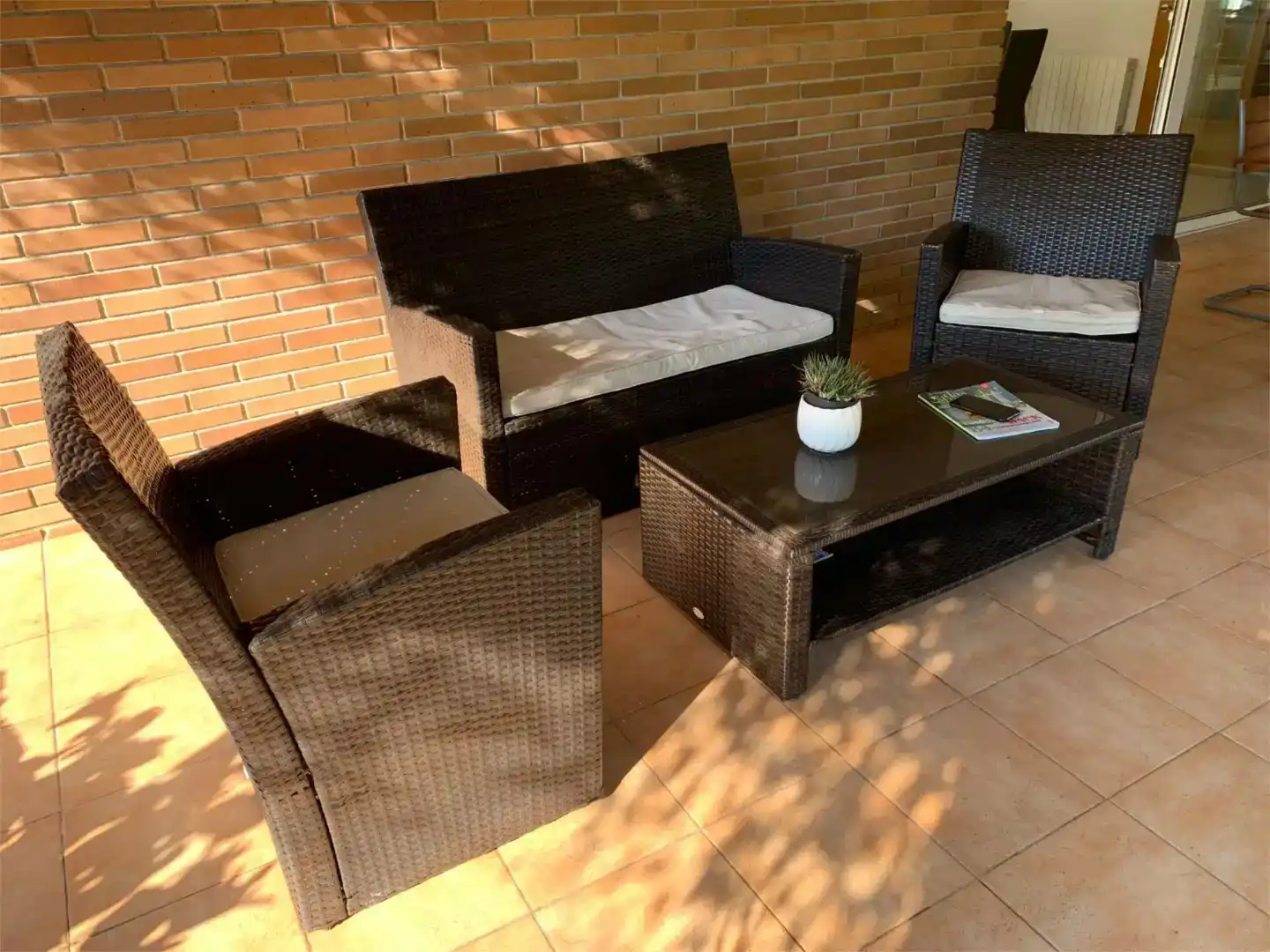 Terraza de Piso en venta en Cubelles con Aire acondicionado, Jardín privado y Parquet