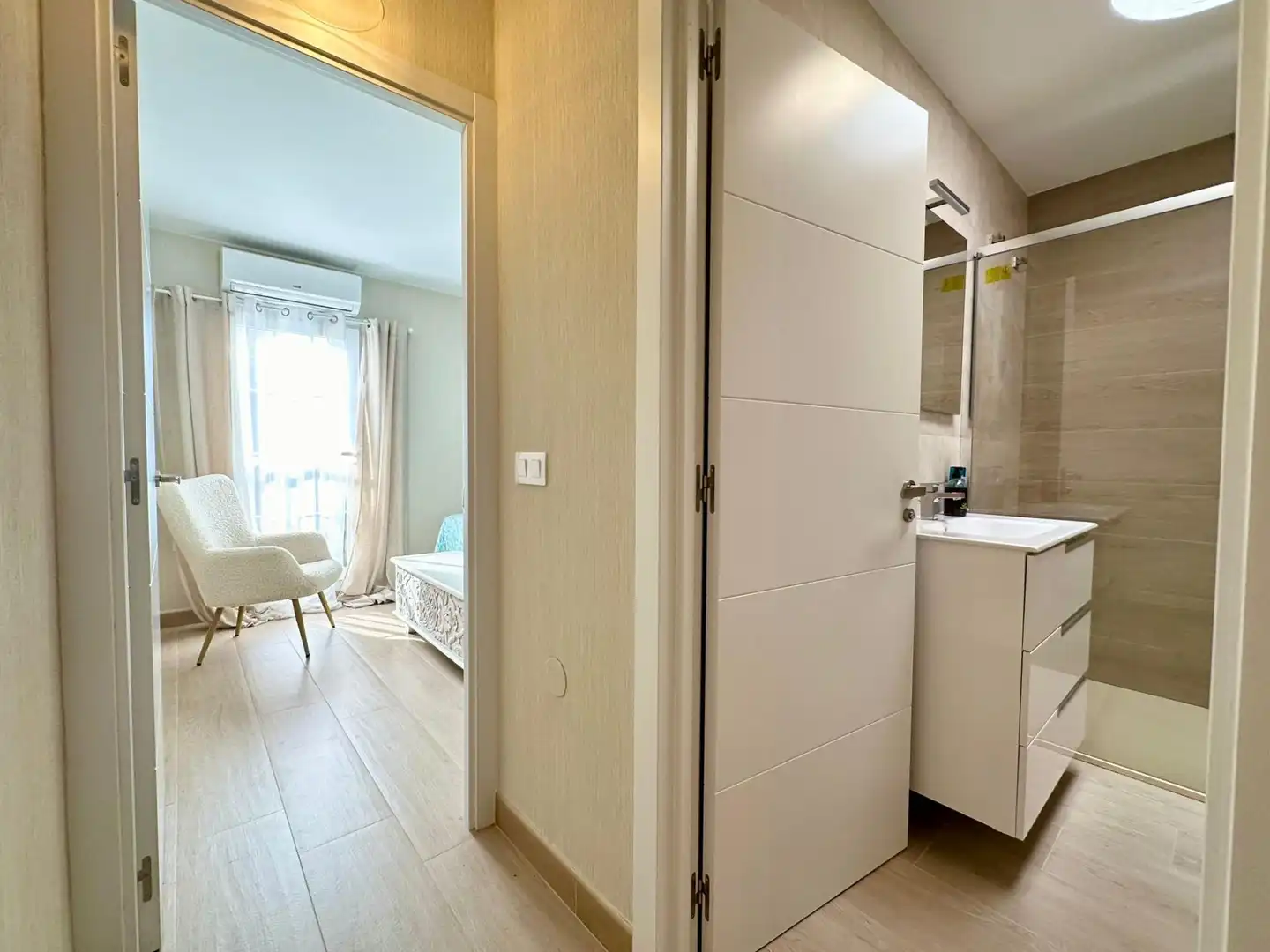Bedroom of Detached homes for sale in Roquetas de Mar  with Air Conditioner, Heating and Furnished