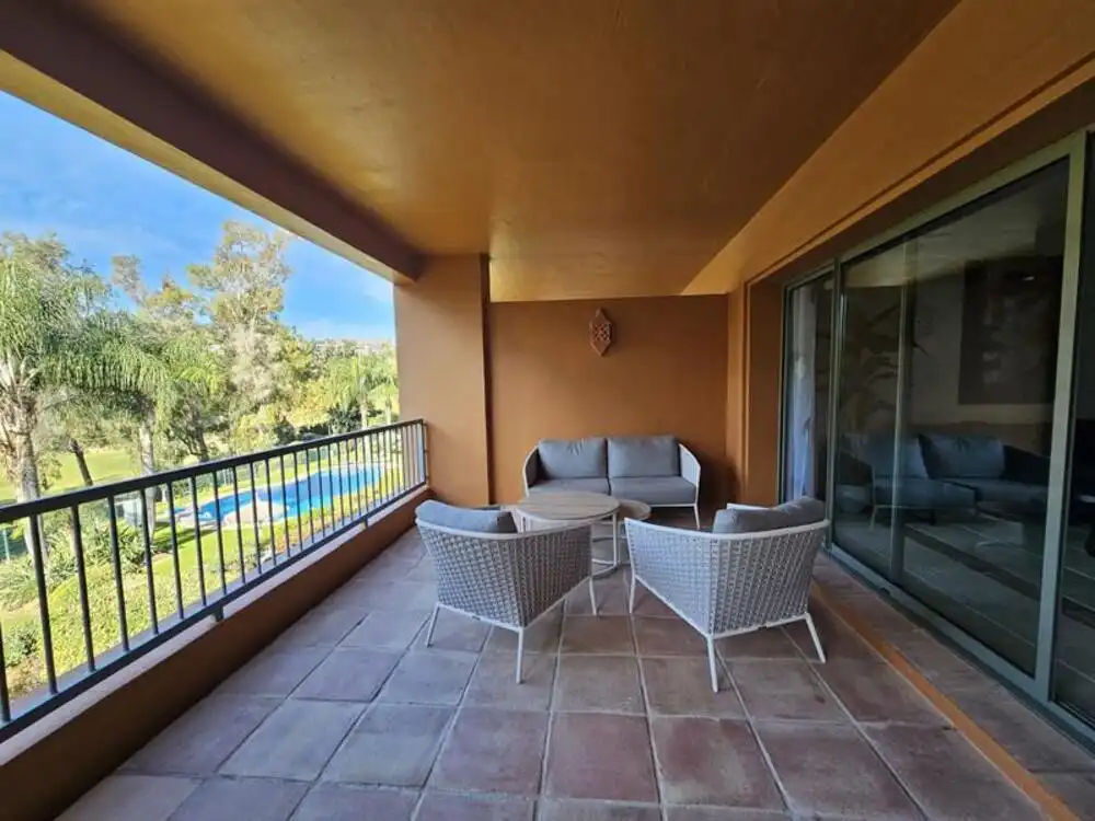 Terrasse von Wohnungen zur Miete in Atalaya mit Klimaanlage, Terrasse und Abstellraum