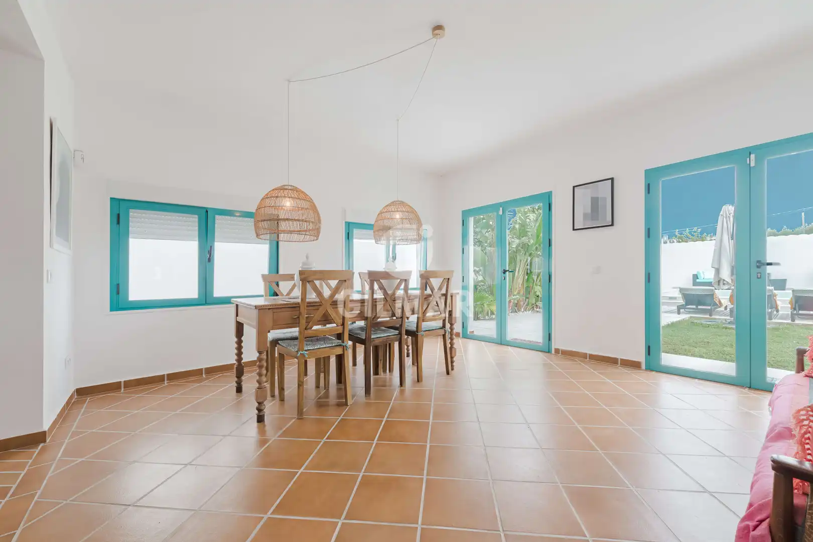 Dining room of Houses for sale in Barbate  with Heating, Private garden and Swimming Pool