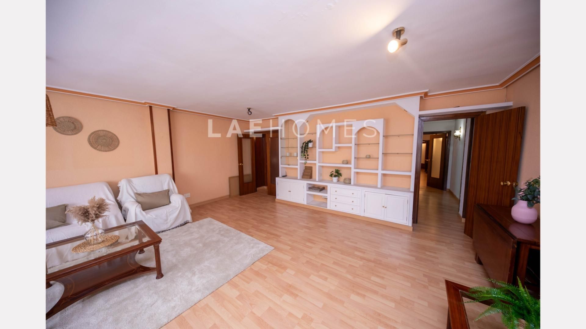 Living room of Flat for sale in  Jaén Capital  with Heating and Balcony