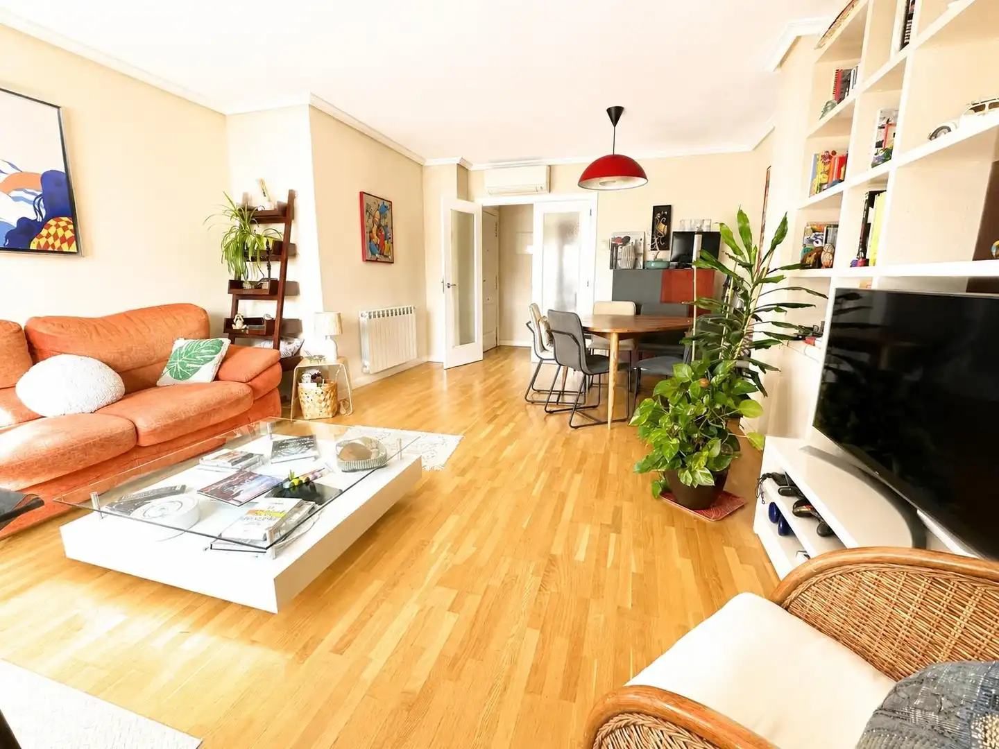 Living room of Flat for sale in Arganda del Rey  with Air Conditioner, Heating and Storage room