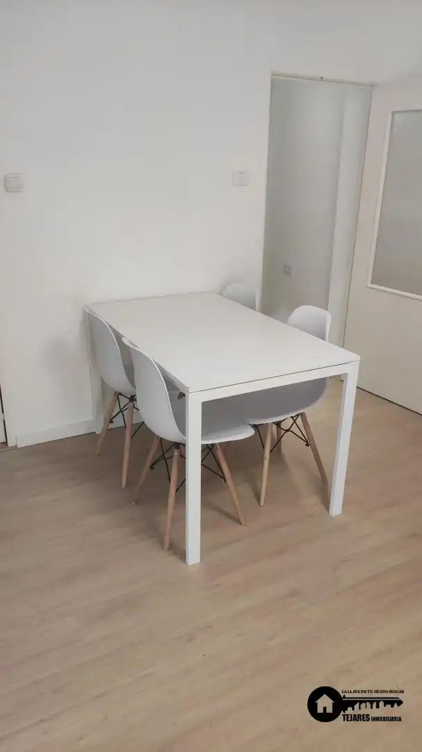 Dining room of Flat for rent in Albacete  with Air Conditioner, Heating and Furnished