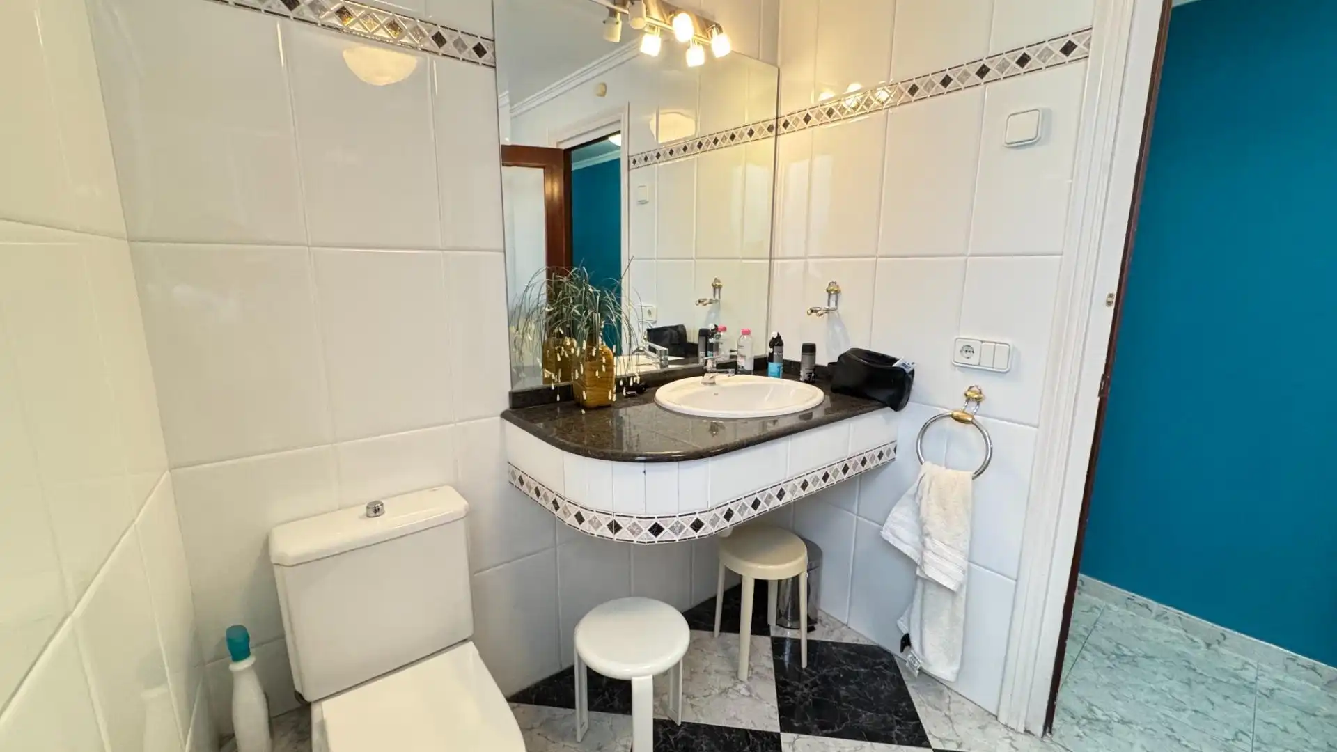 Baño de Piso para compartir en Alicante / Alacant con Terraza, Amueblado y Alarma