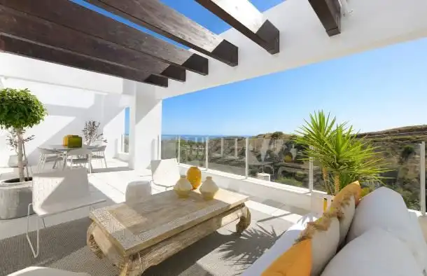 Apartamento con terraza en venta en Urbanizacion los Altos de los Monteros 1, imagen 11