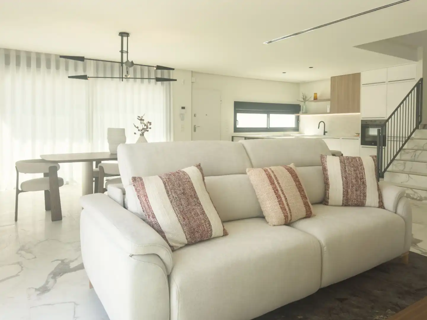 Living room of Houses for sale in Dénia  with Air Conditioner, Heating and Private garden