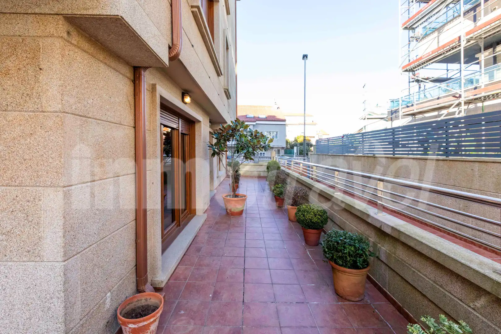 Terrassa de Apartament en venda en Sanxenxo amb Aire condicionat, Parquet i Terrassa