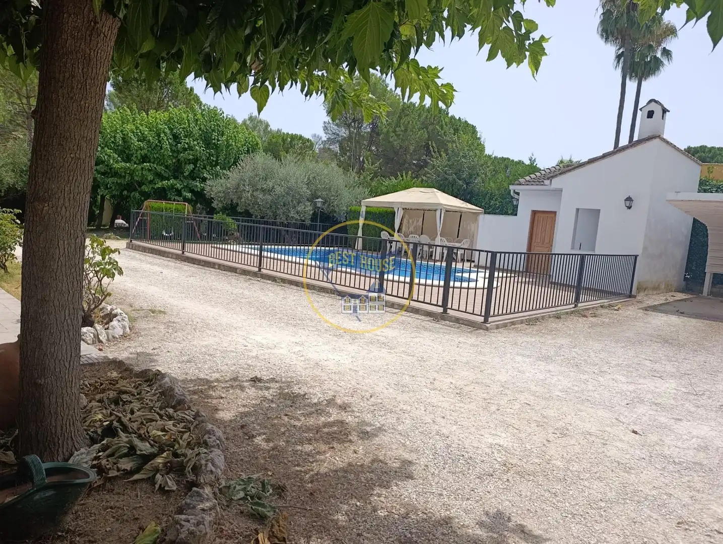Piscina de Casa o xalet en venda en Ontinyent amb Aire condicionat, Calefacció i Jardí privat