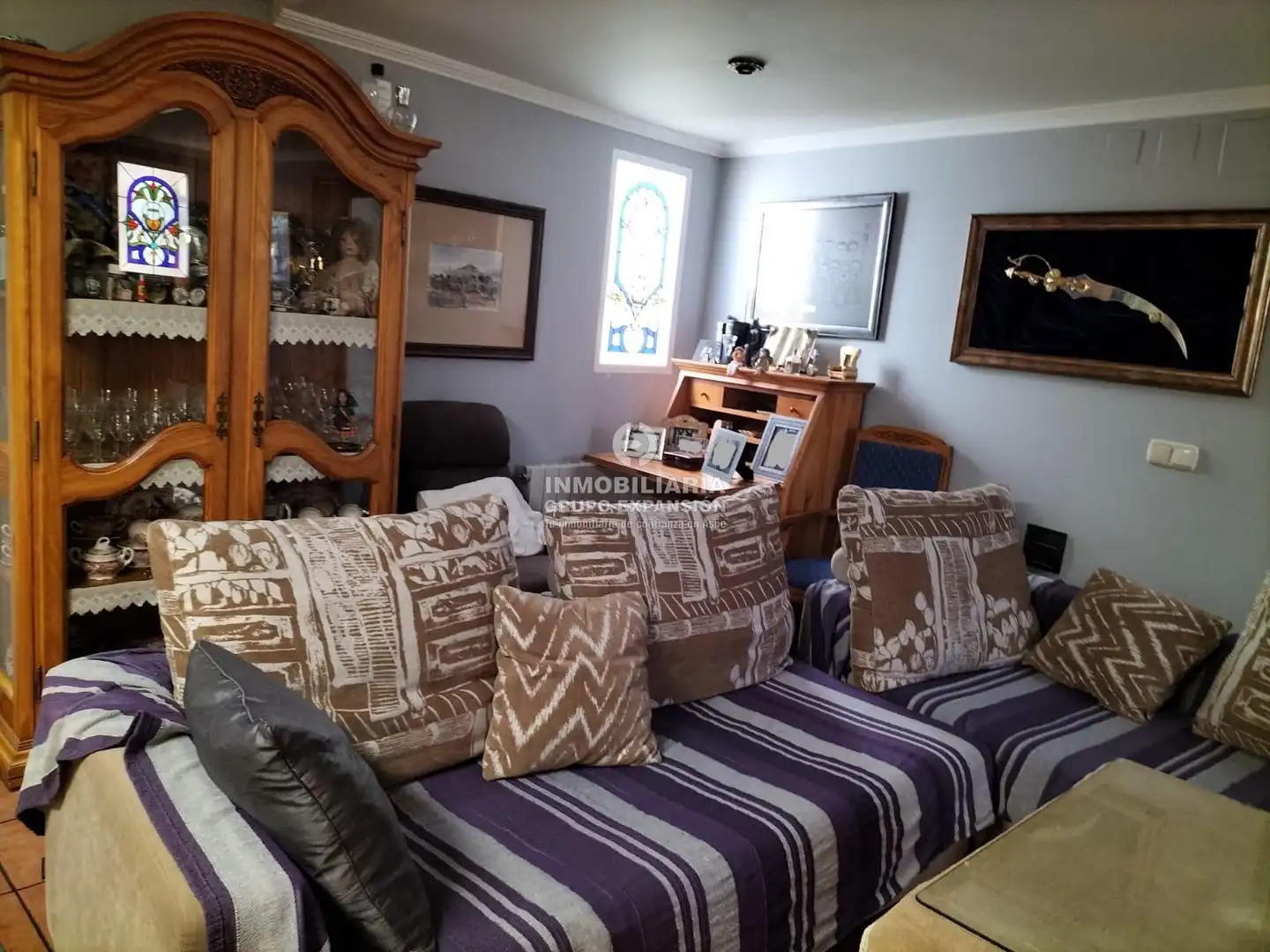 Living room of Duplexes for sale in Villena  with Air Conditioner, Terrace and Storage room