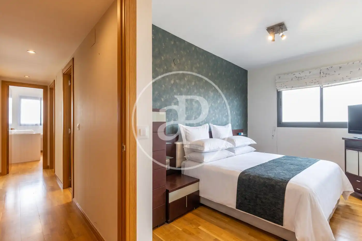 Schlafzimmer von Wohnung zum Verkauf in Valencia mit Klimaanlage, Heizung und Terrasse