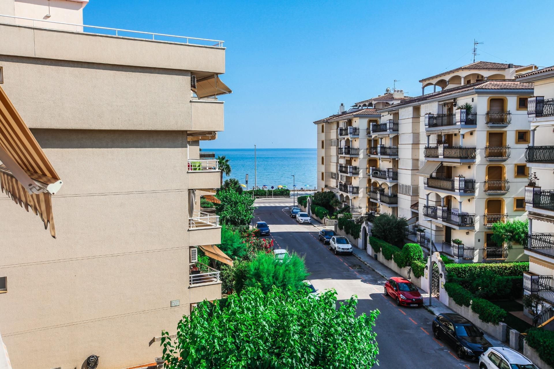 Exterior view of Flat for sale in Calafell  with Air Conditioner, Terrace and Storage room