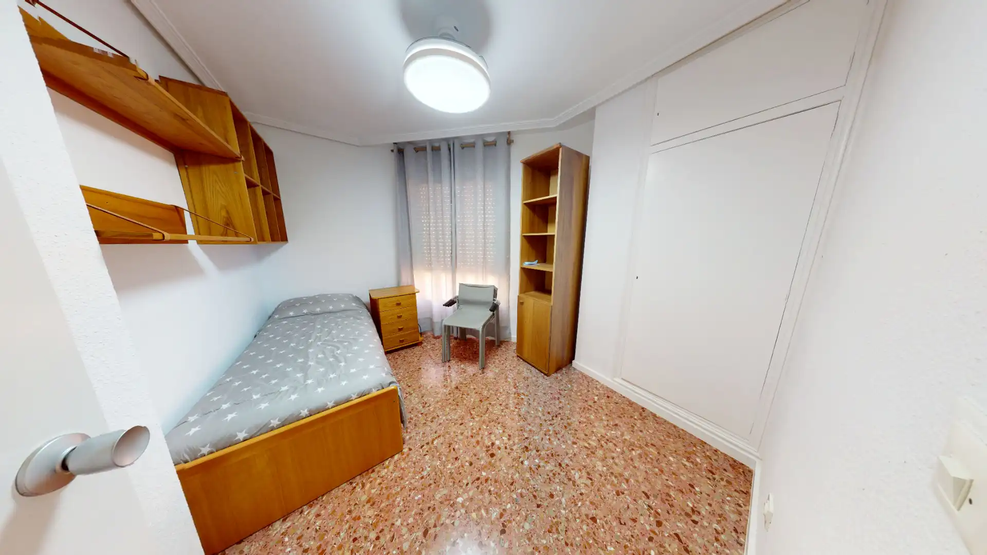 Schlafzimmer von Wohnung zum Verkauf in Jijona / Xixona mit Klimaanlage, Heizung und Terrasse