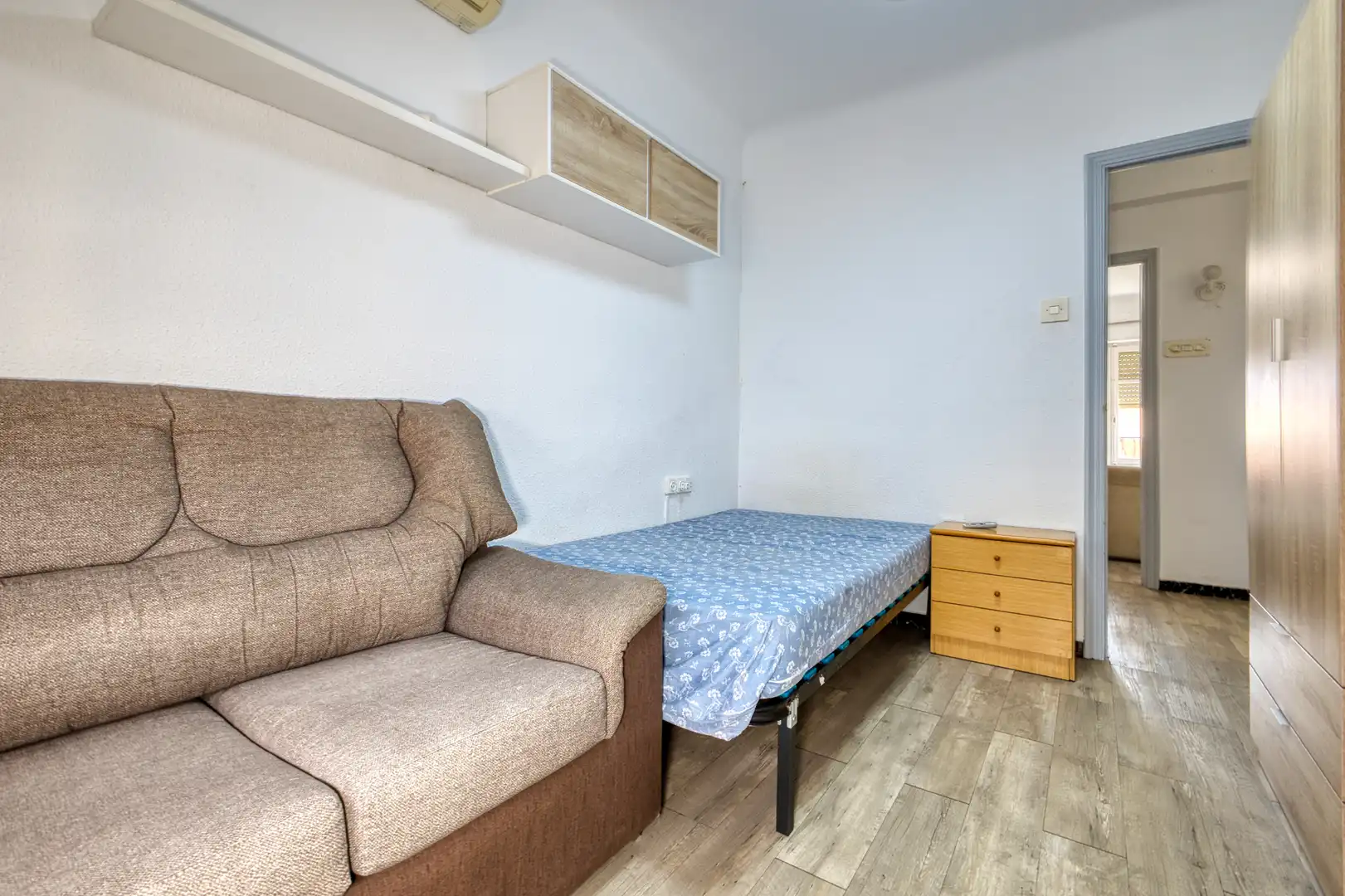 Schlafzimmer von Wohnung zum Verkauf in Jijona / Xixona mit Klimaanlage, Heizung und Parkett