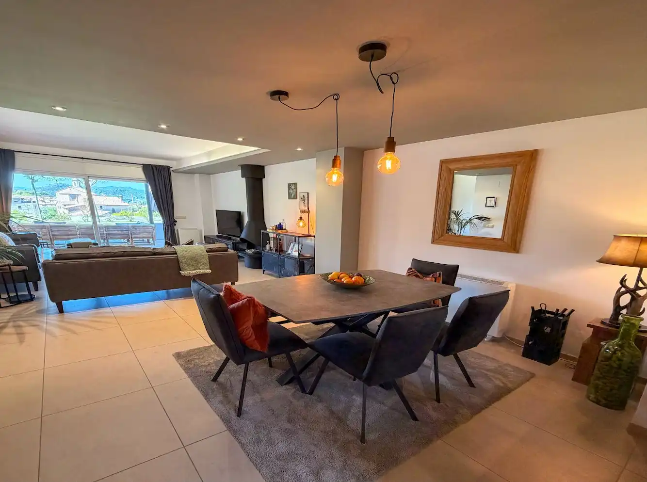 Comedor de Casa o chalet en venta en Celrà con Aire acondicionado, Calefacción y Jardín privado