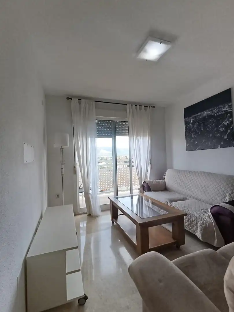 Living room of Flat for rent in Murcia  with Air Conditioner, Heating and Private garden
