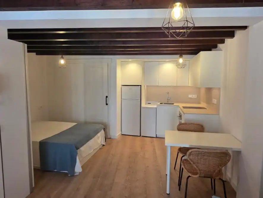 Kitchen of Study for sale in  Palma de Mallorca  with Parquet flooring, Furnished and Oven
