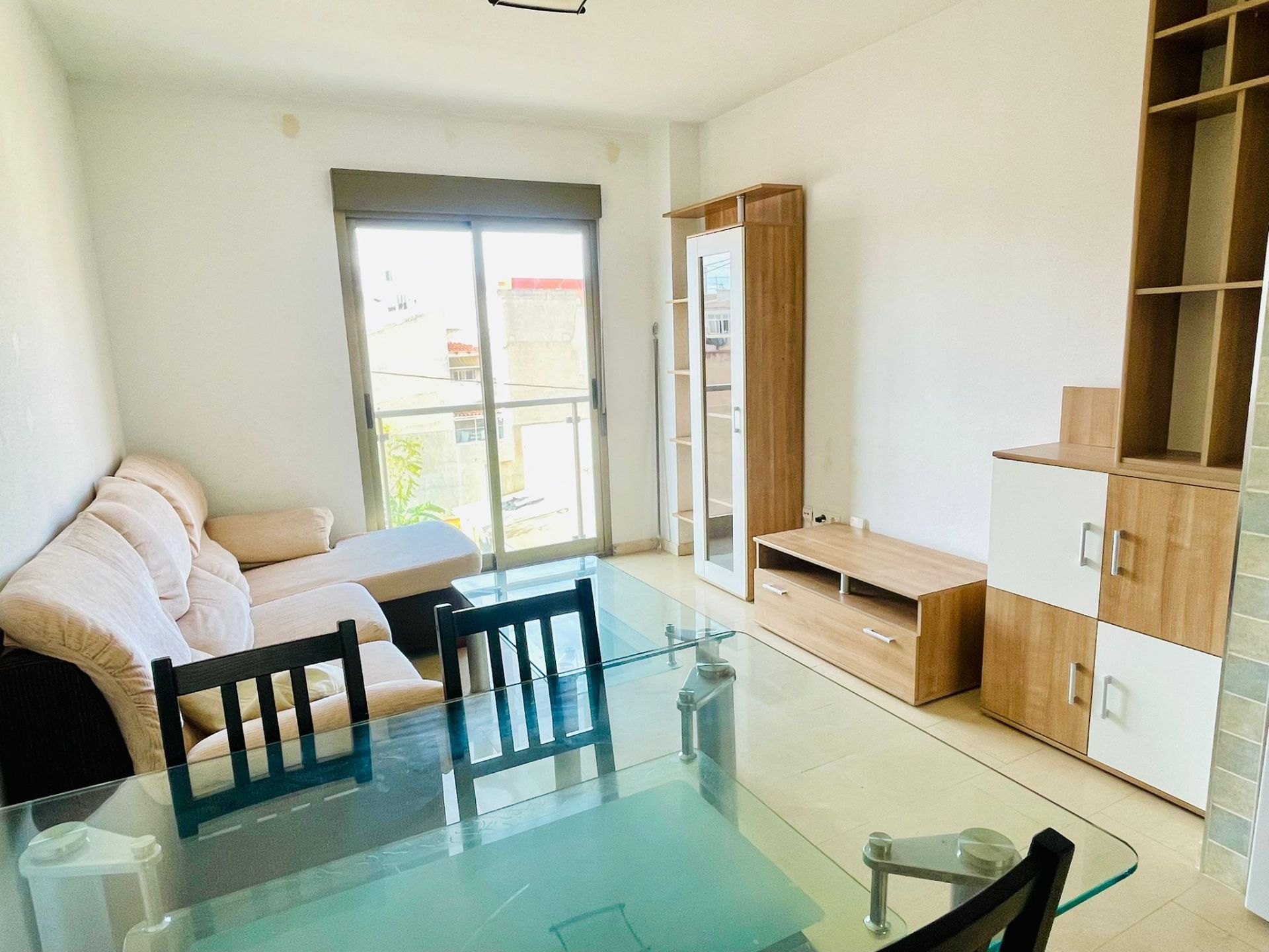 Sala de estar de Apartamento de alquiler en San Vicente del Raspeig / Sant Vicent del Raspeig con Aire acondicionado y Calefacción