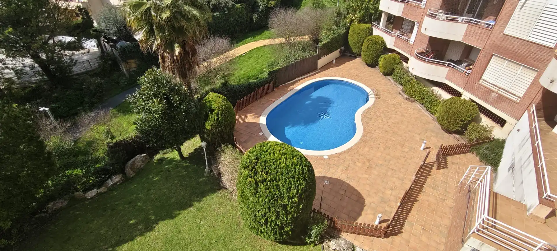 Piscina de Pis en venda en La Palma de Cervelló amb Aire condicionat, Calefacció i Terrassa
