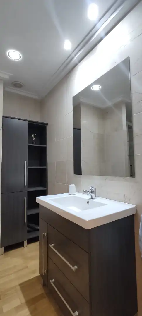 Baño de Apartamento en venta en Arnedo con Aire acondicionado, Calefacción y Parquet
