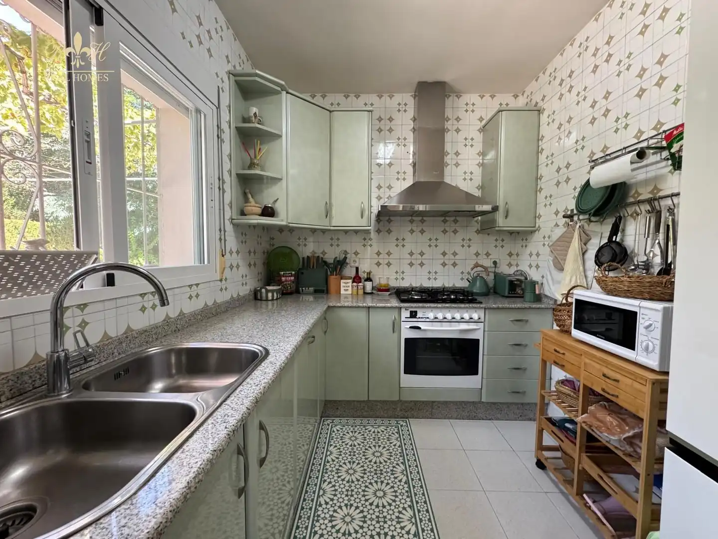 Cocina de Casa o chalet de alquiler en L'Alfàs del Pi con Aire acondicionado, Calefacción y Terraza