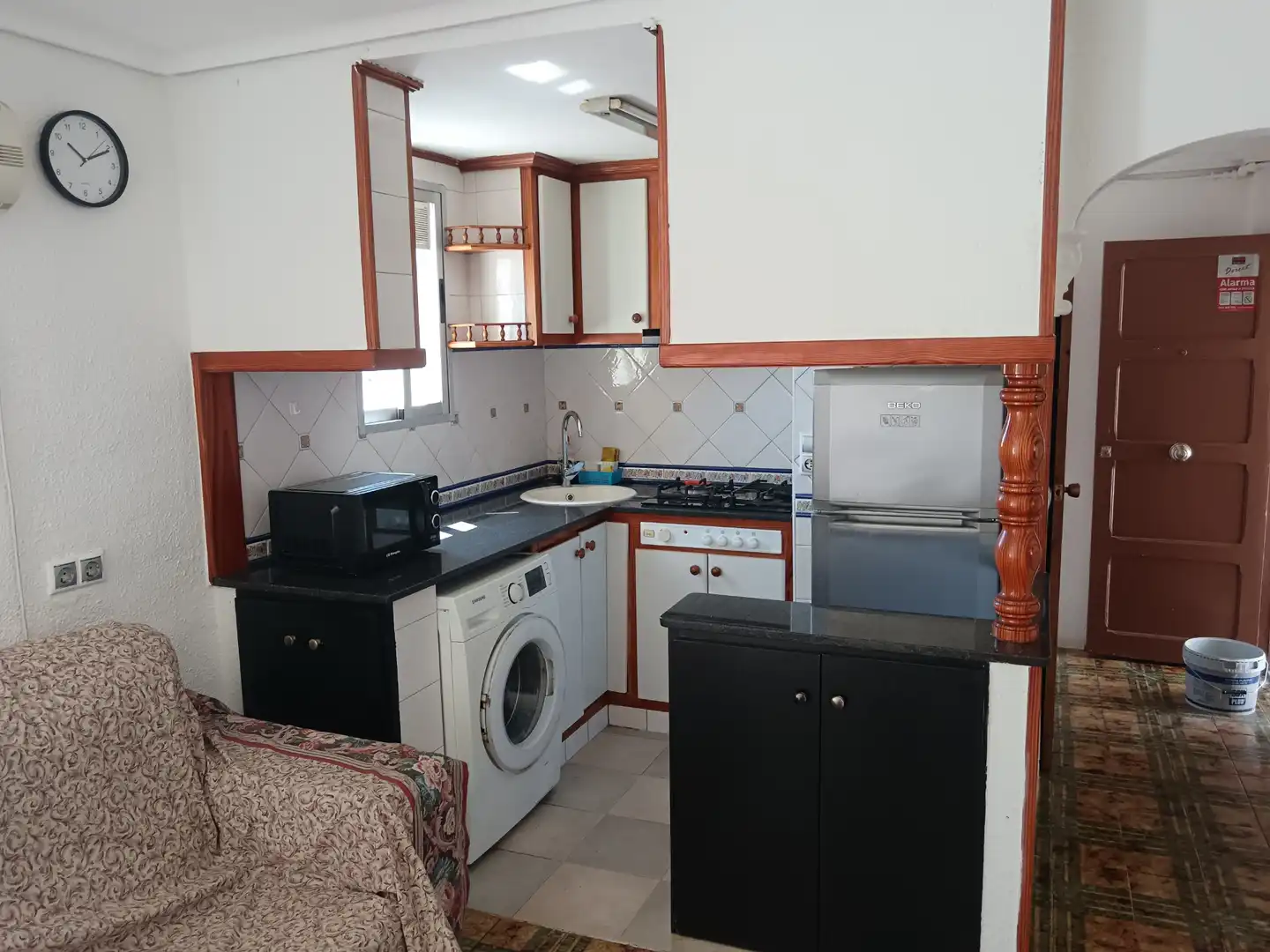 Küche von Wohnung zum Verkauf in Castellón de la Plana / Castelló de la Plana mit Klimaanlage, Heizung und Möbliert