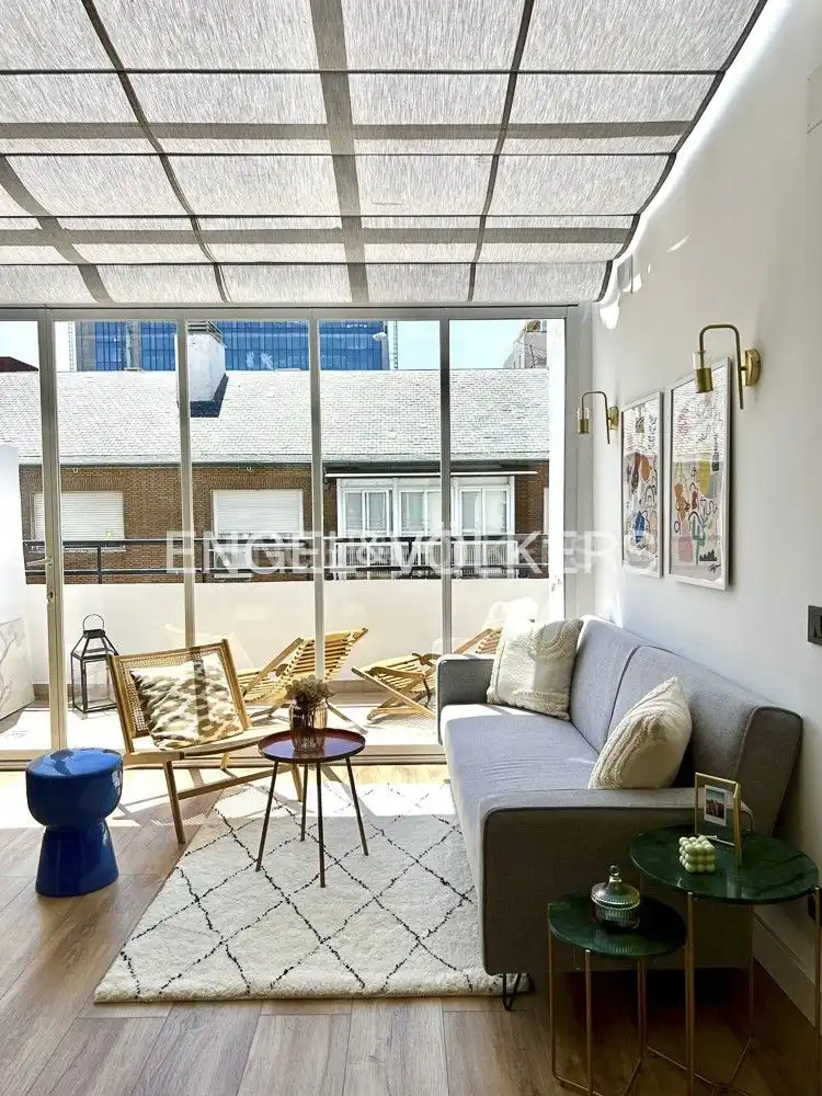 Terrasse von Dachboden zur Miete in Madrid mit Klimaanlage, Heizung und Terrasse