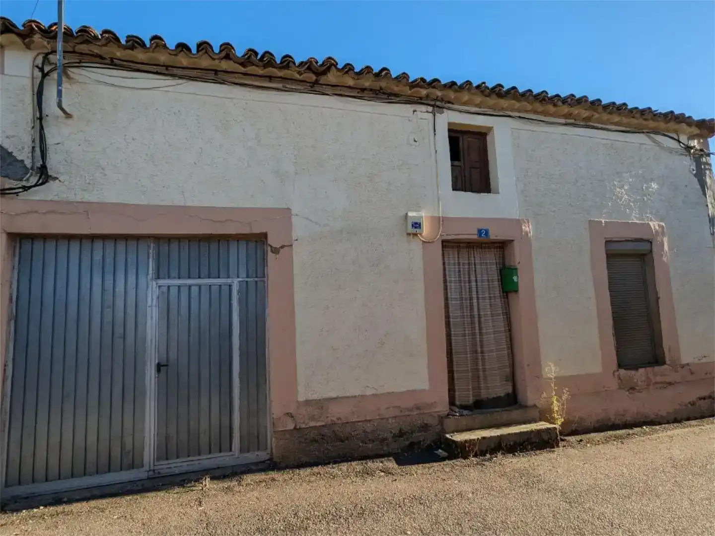 Vista exterior de Casa adosada en venda en Andavías