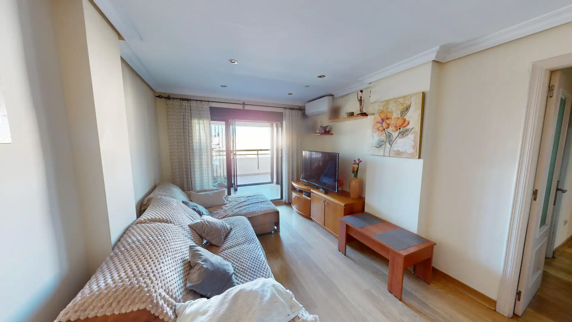 Sala de estar de Ático en venta en Benidorm con Aire acondicionado, Terraza y Trastero