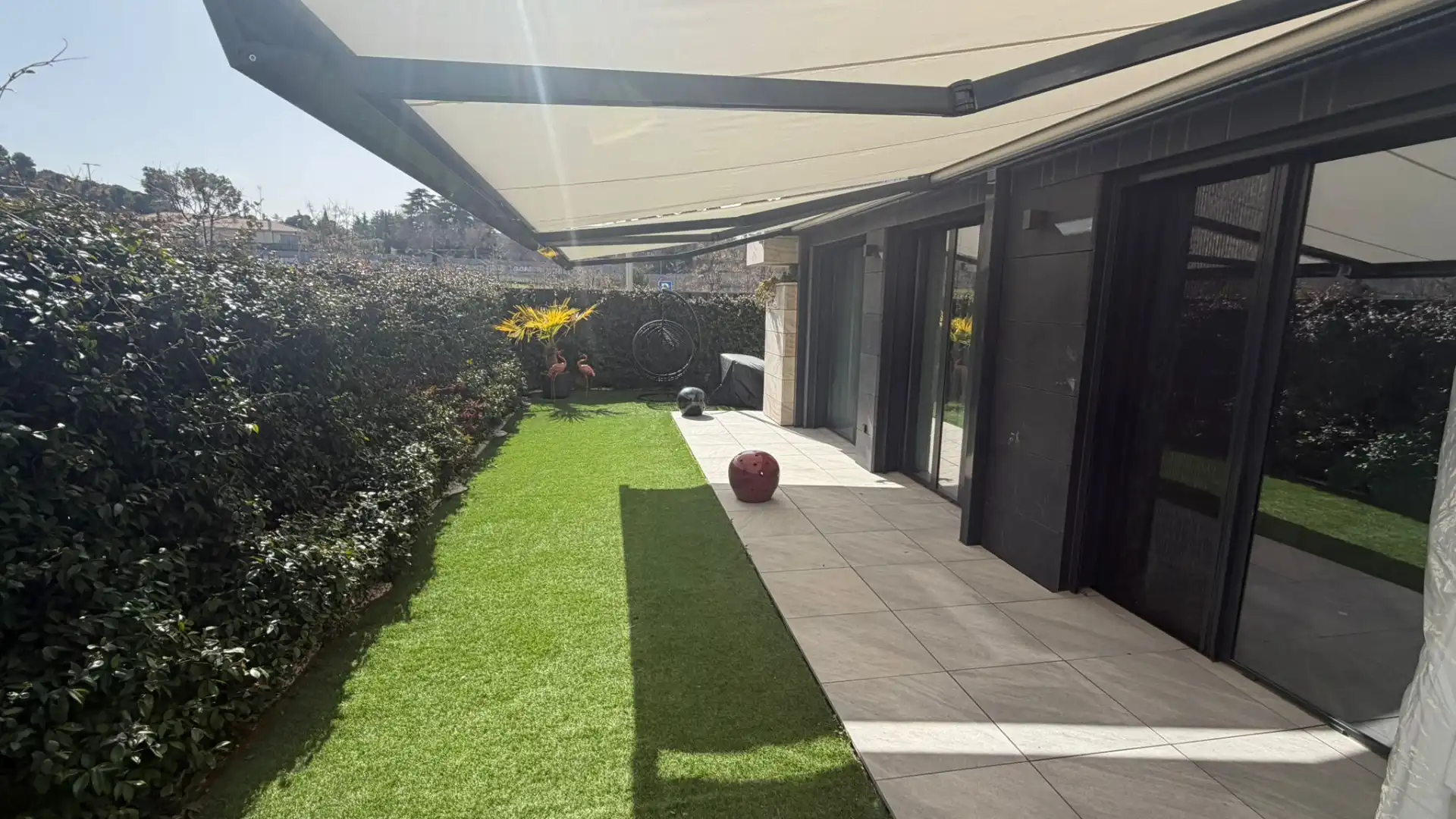 Terraza de Piso en venta en  Madrid Capital con Aire acondicionado, Calefacción y Jardín privado