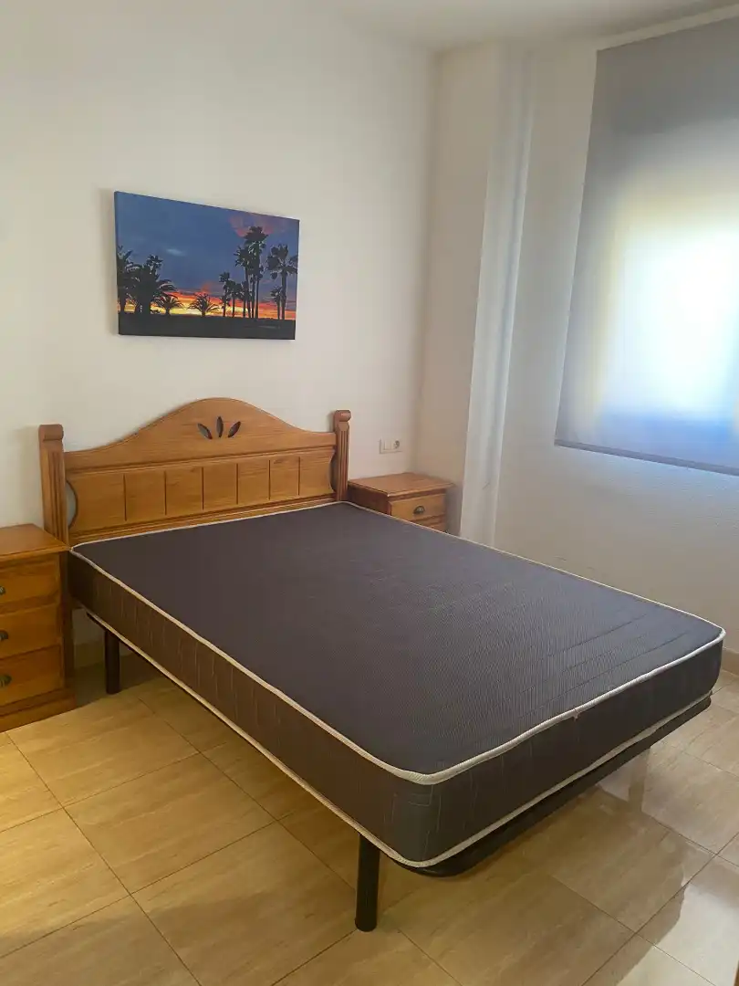 Schlafzimmer von Wohnung zur Miete in Burriana / Borriana mit Möbliert und Gemeinschaftspool
