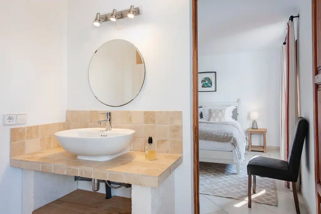 Baño de Casa adosada en venta en Pollença con Aire acondicionado, Jardín privado y Terraza