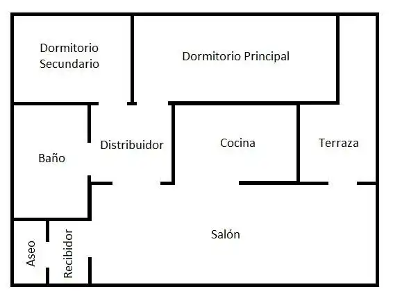 Apartamento en venta en Roquetas de Mar con Aire acondicionado, Calefacción y Terraza