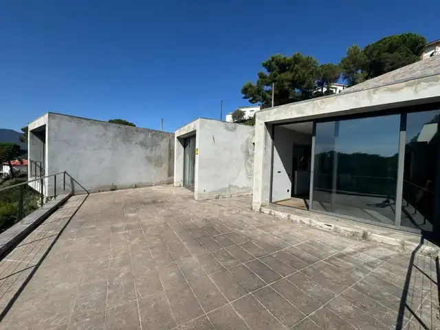 Exterior view of Houses for sale in Sant Cebrià de Vallalta  with Heating, Private garden and Terrace