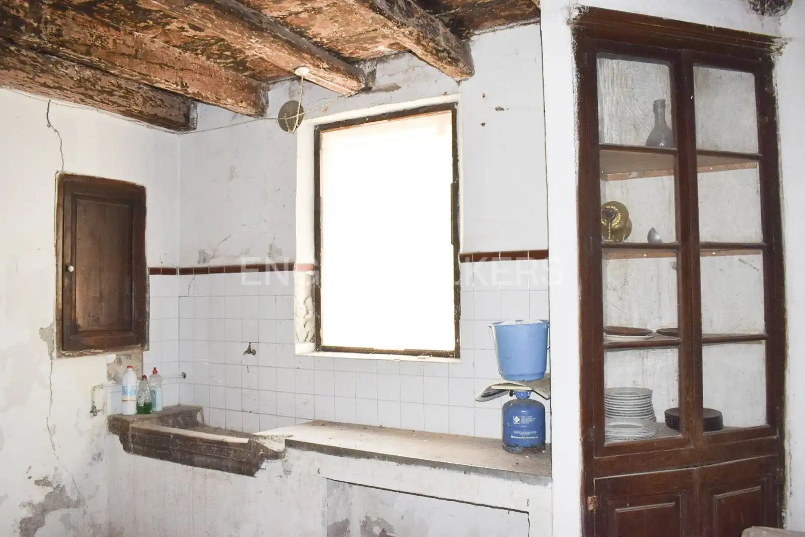 Cocina de Finca rústica en venta en Castellbisbal con Aire acondicionado, Calefacción y Jardín privado