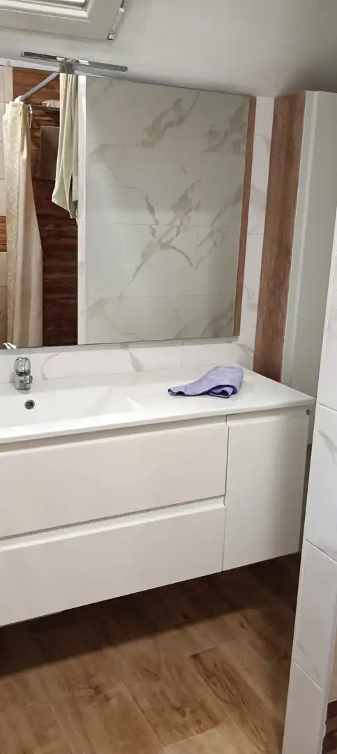 Baño de Casa adosada en venta en Cartagena con Aire acondicionado, Calefacción y Jardín privado