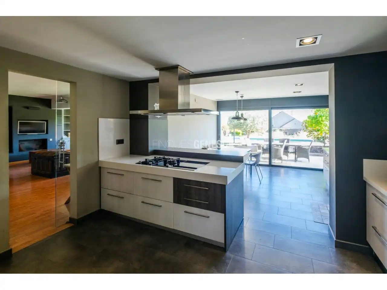 Cocina de Casa o chalet en venta en Matadepera con Calefacción, Jardín privado y Parquet