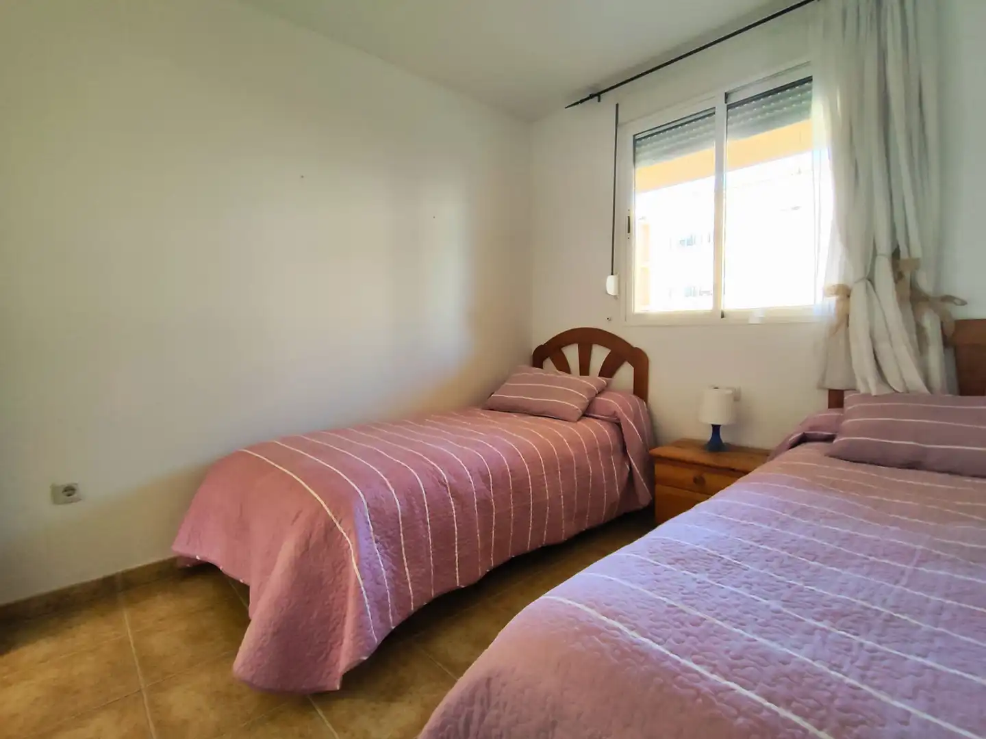 Bedroom of Flat for rent in Dénia  with Air Conditioner, Heating and Terrace