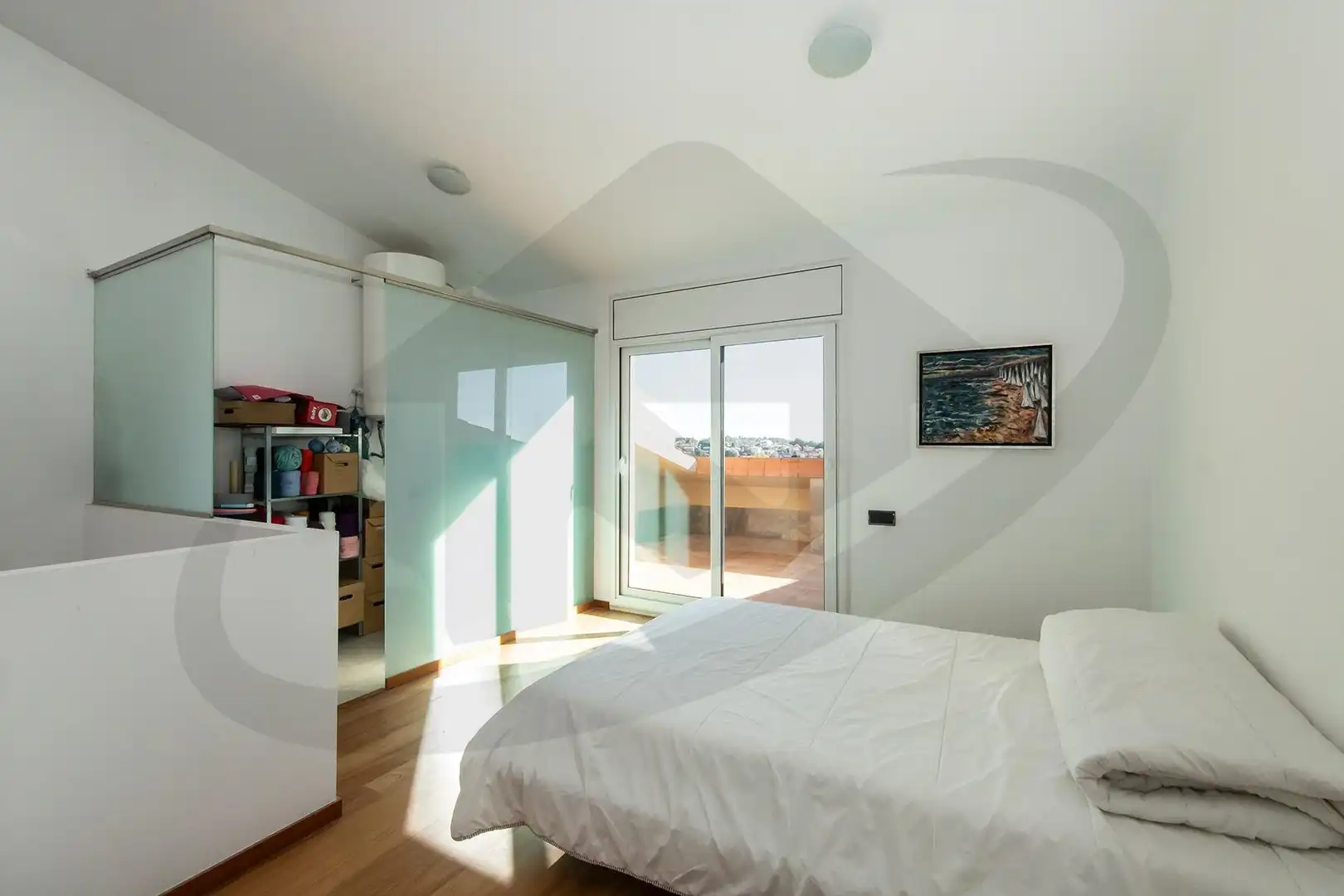 Habitación de Casa o chalet en venta en Castellar del Vallès con Aire acondicionado, Trastero y Balcón