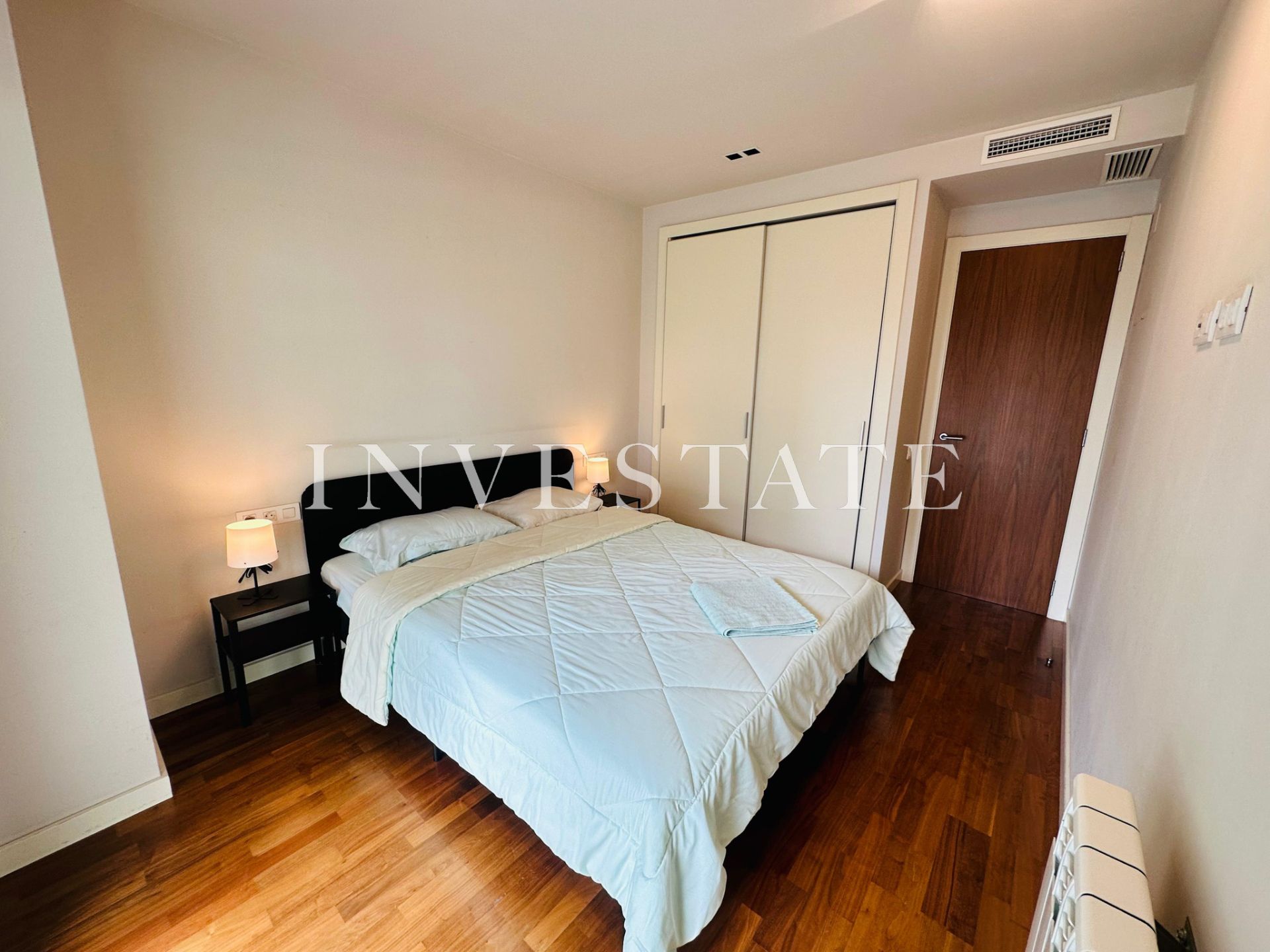 Bedroom of Flat to rent in  Barcelona Capital  with Air Conditioner, Heating and Terrace