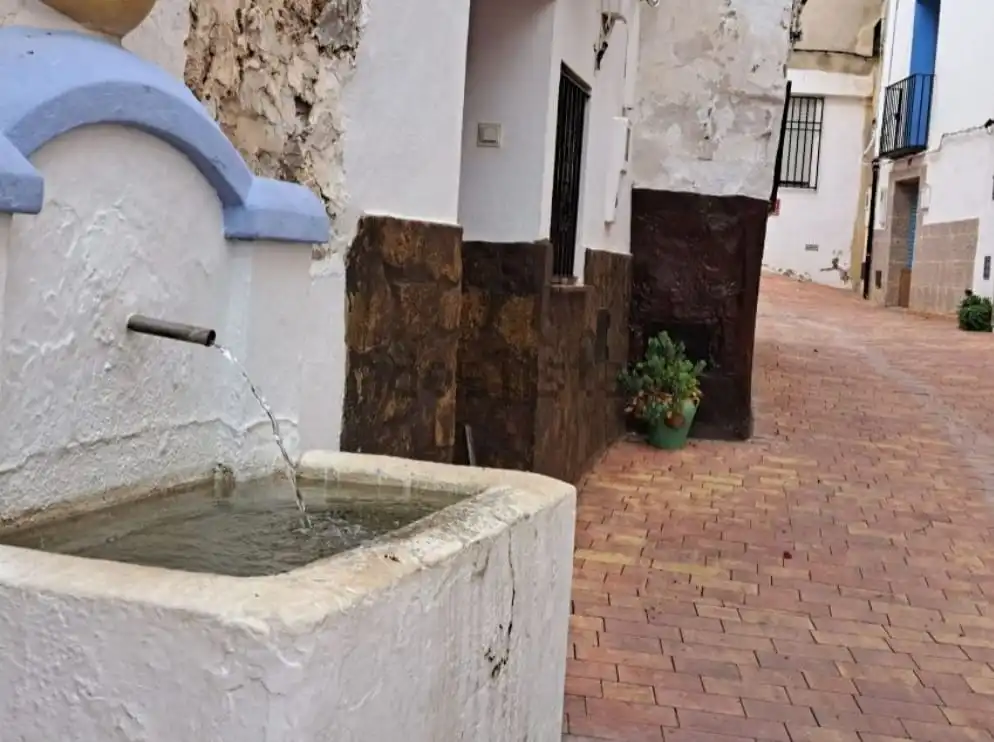 Vista exterior de Casa o chalet en venta en Chelva con Trastero, Amueblado y Lavadora
