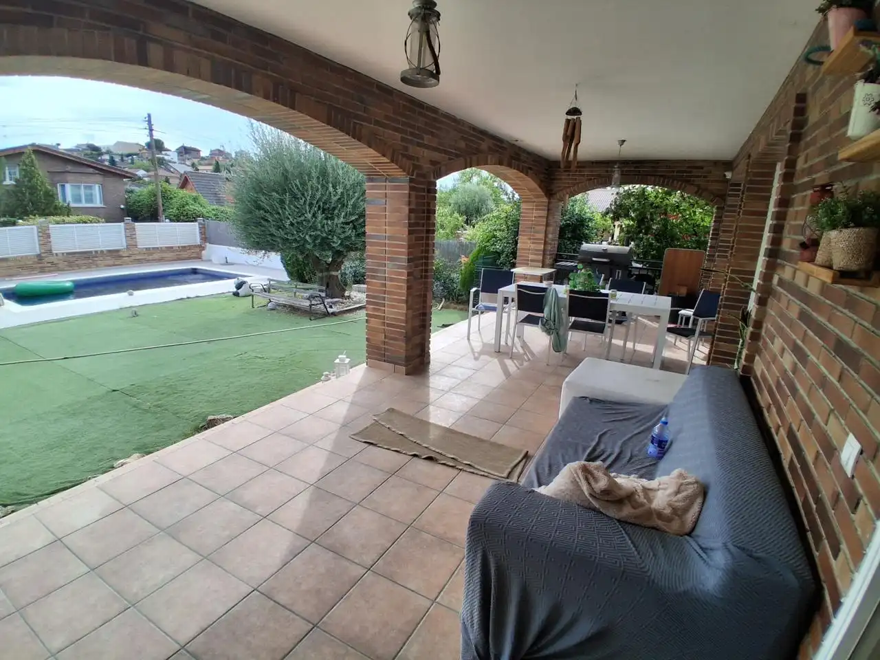 Terrace of Houses for sale in El Casar  with Heating, Storage room and Swimming Pool