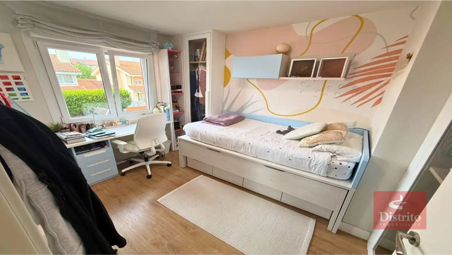 Schlafzimmer von Einfamilien-Reihenhaus zum Verkauf in Piélagos mit Heizung, Privatgarten und Terrasse