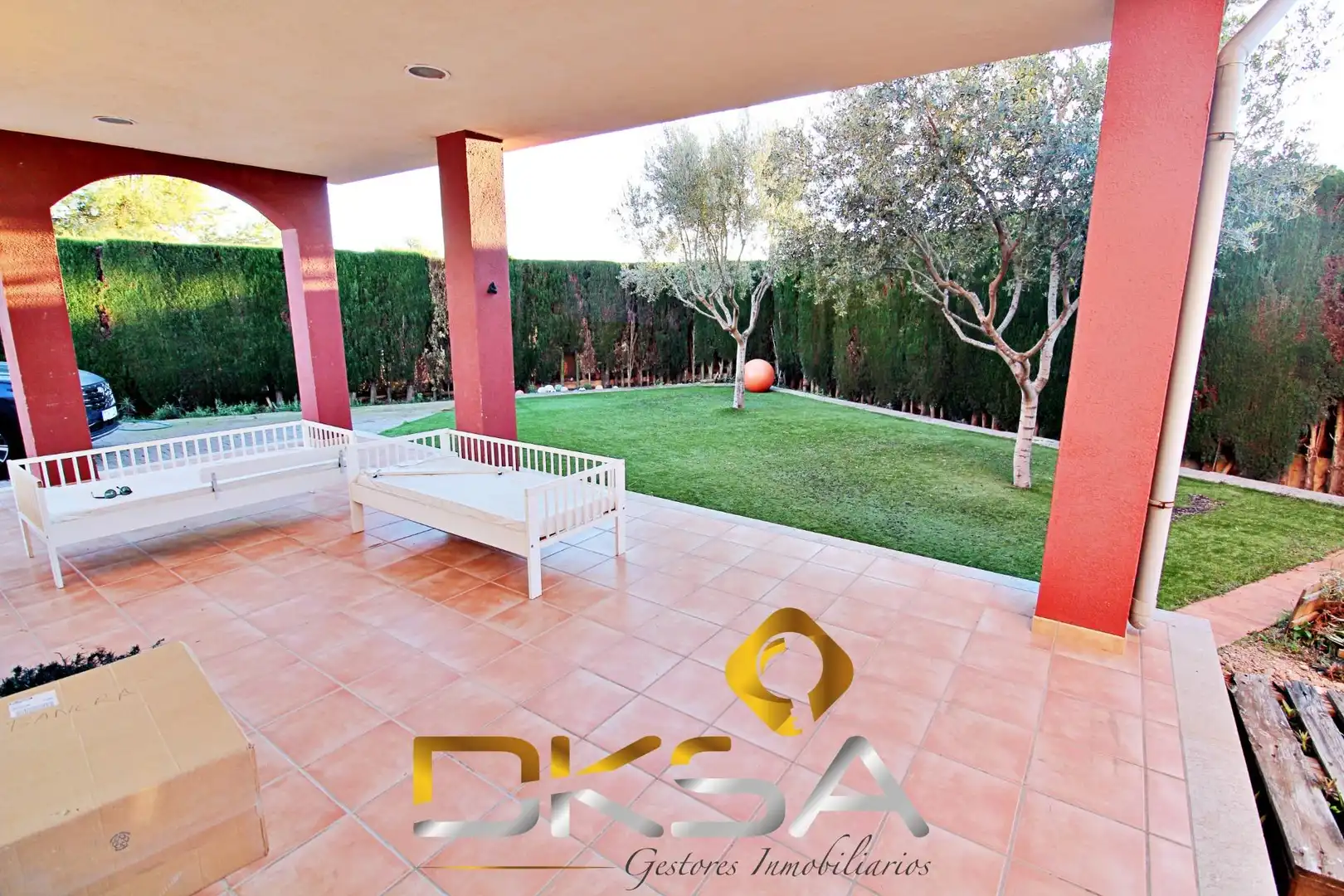 Jardín de Casa o chalet en venta en Castellón de la Plana / Castelló de la Plana con Aire acondicionado, Jardín privado y Terraza