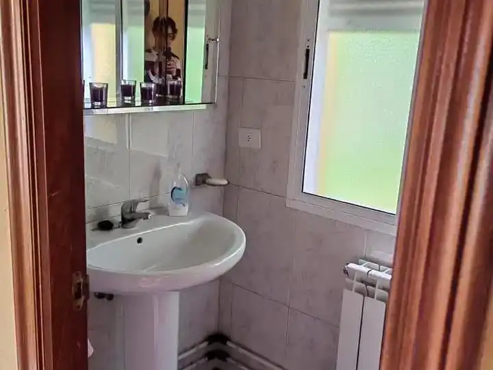 Baño de Casa o chalet en venta en Monterroso con Jardín privado, Piscina y Amueblado