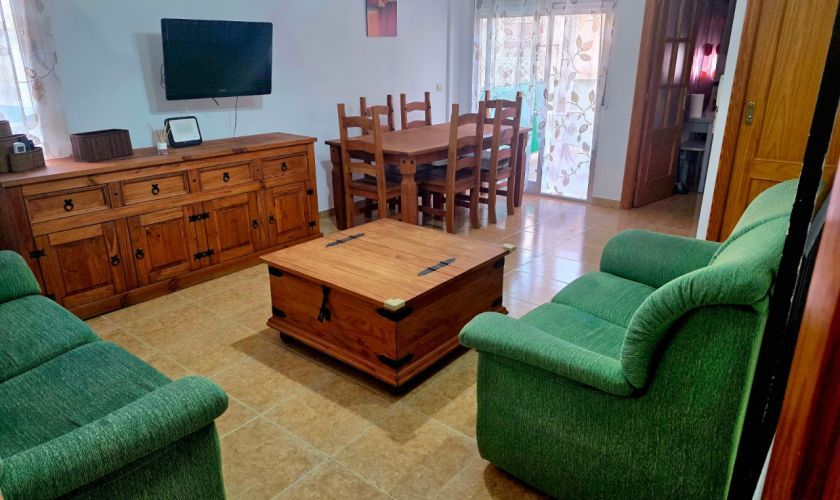 Sala de estar de Dúplex en venta en Carboneras con Aire acondicionado, Calefacción y Terraza
