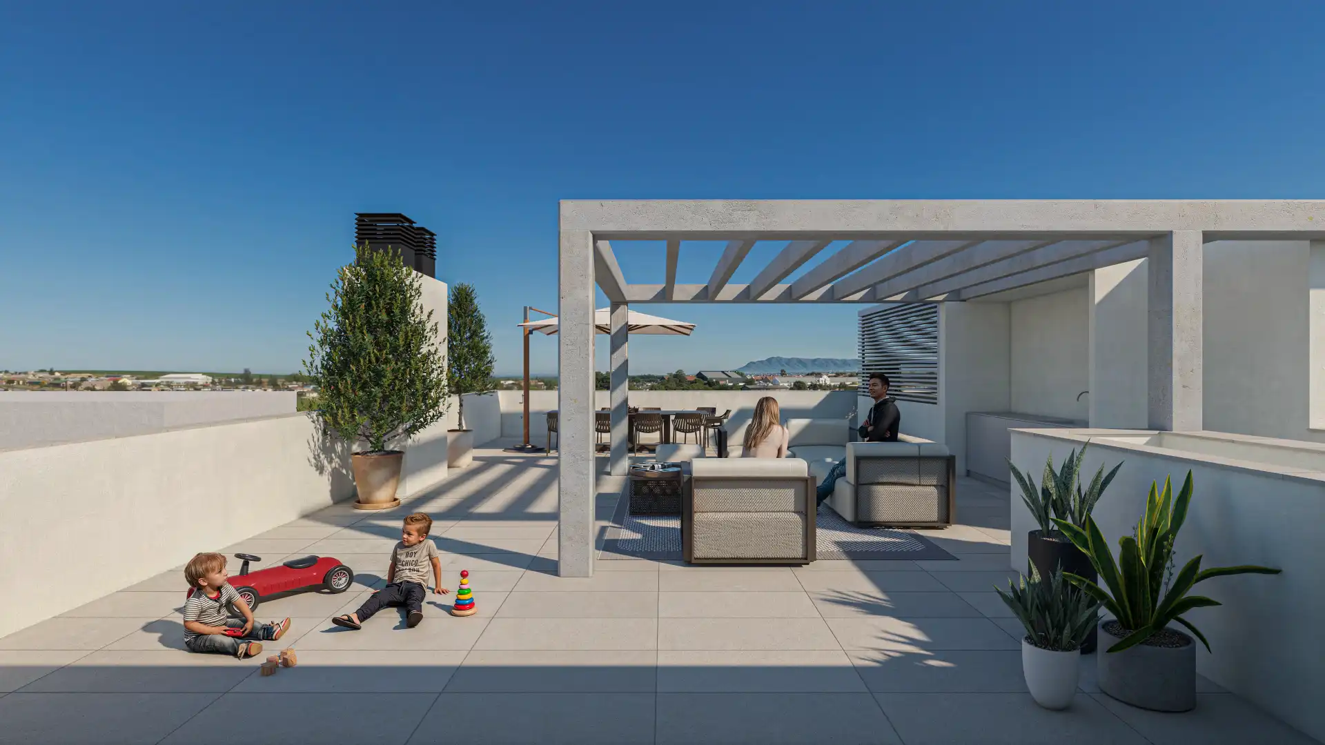 New build Penthouse with lift for sale in Carrer del Mestral 3, imagen 2