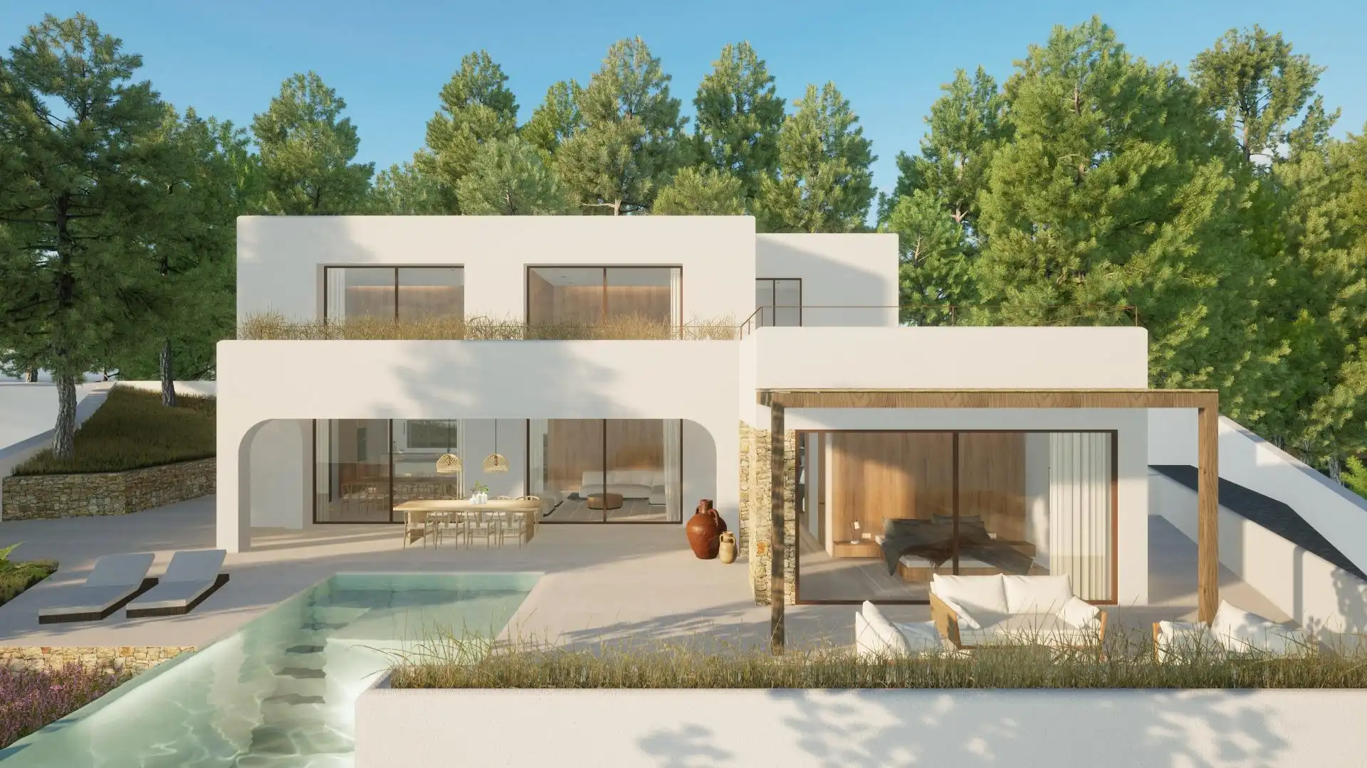 Villa con piscina in vendita a Casco Urbano, imagen 2