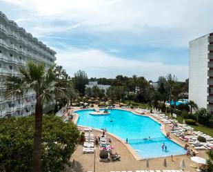 Schwimmbecken von Wohnungen miete in Alcúdia mit Klimaanlage, Heizung und Parkett